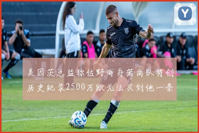 美因茨总监称佐野海舟若离队将创历史纪录2500万欧无法买到他一条腿